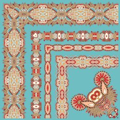 rectangle ornate frame N6