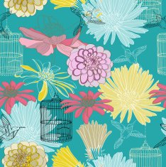 Seamless Floral Pattern N1589