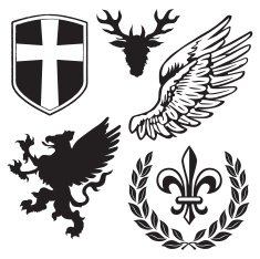 Heraldry Pack 1 with Griffin