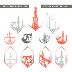 Industrial Lable Set