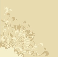 Grunge floral background N53