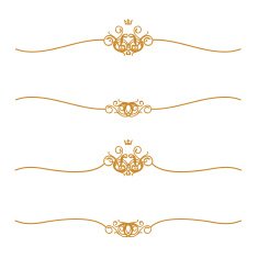 Golden Frame With Crown