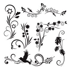 Floral Design Series Japanese style N14