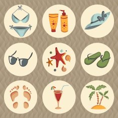 Summer elements for your design N20