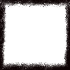 Unique Black and White border frame