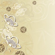 Floral background N1328
