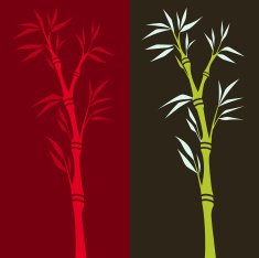 Bamboo silhouette N4