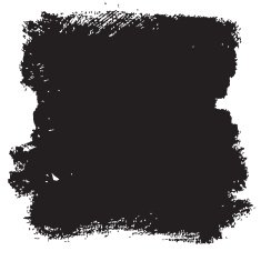 Splash blot banner set in black on white abstract watercolor N37