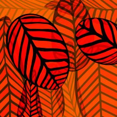 abstract leaf pattern background N3