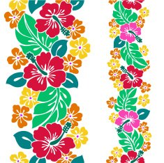 pattern of Hibiscus N51