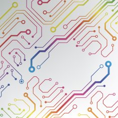 EPS10 vector circuit board background texture N42