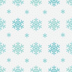 seamless pattern with snowflakes N33