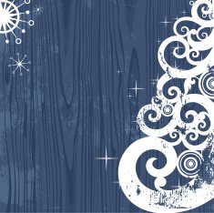 Christmas old wood background