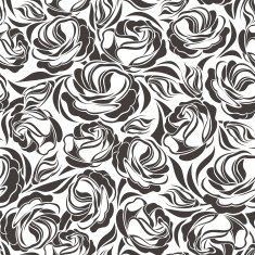 Floral vintage seamless pattern Vector illustration N2