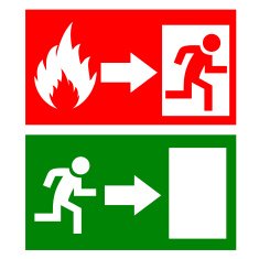 Emergency Exit Signs N20