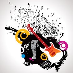 Abstract musical background N14