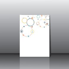 Human concept on the card