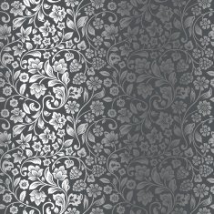 Vector seamless vintage floral pattern N24