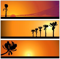 Cartoon Skyline Panel 06