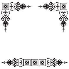 Floral ornament N178