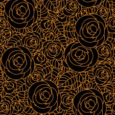 Seamless pattern with roses N135