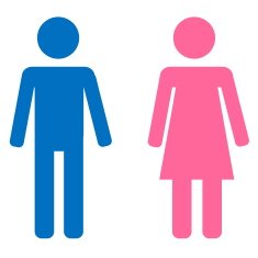 Male and female sign N4