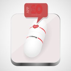 Vector pill app icon