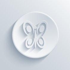 Vector light circle icon Eps10 N64