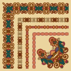 rectangle ornate frame N7