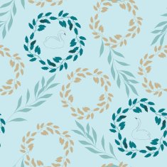 Vector seamless floral pattern N314