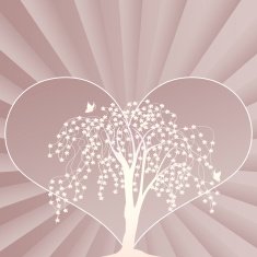 Cherry Blossom Heart Series N2
