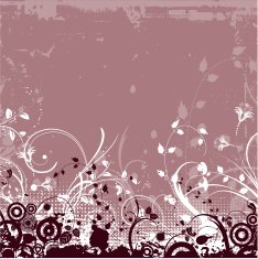floral grunge N45