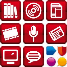 icon series media (vector)