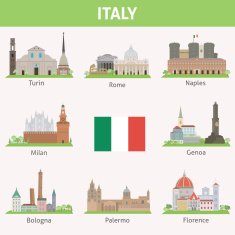 Italy Symbols of cities N2