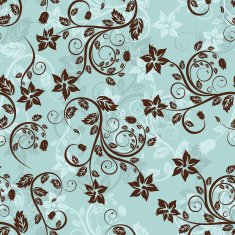 Seamless floral background N389