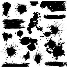 Set of blots