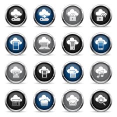Supergloss Icons - Cloud Computing