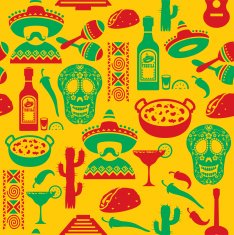 mexican seamless pattern N15