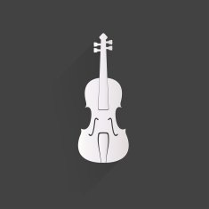 Violin Icon Music background N5