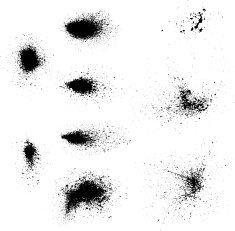 Ink blots splash N2