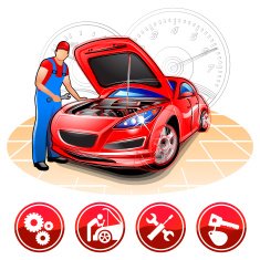 Auto mechanic at repair shop N2