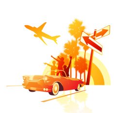 Summer road trip adventure