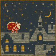 Santa on the roof N3