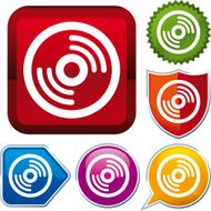 icon series CD (vector)