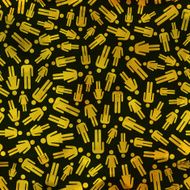 People seamless pattern N11