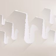 Music wind instruments icon N12