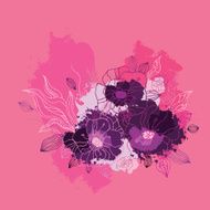 Decorative floral background N29