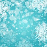 Holiday Merry Christmas background with snowflakes and stars N3