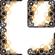 Mechanical cog wheel frame N5