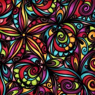 Colorful abstract floral background N5